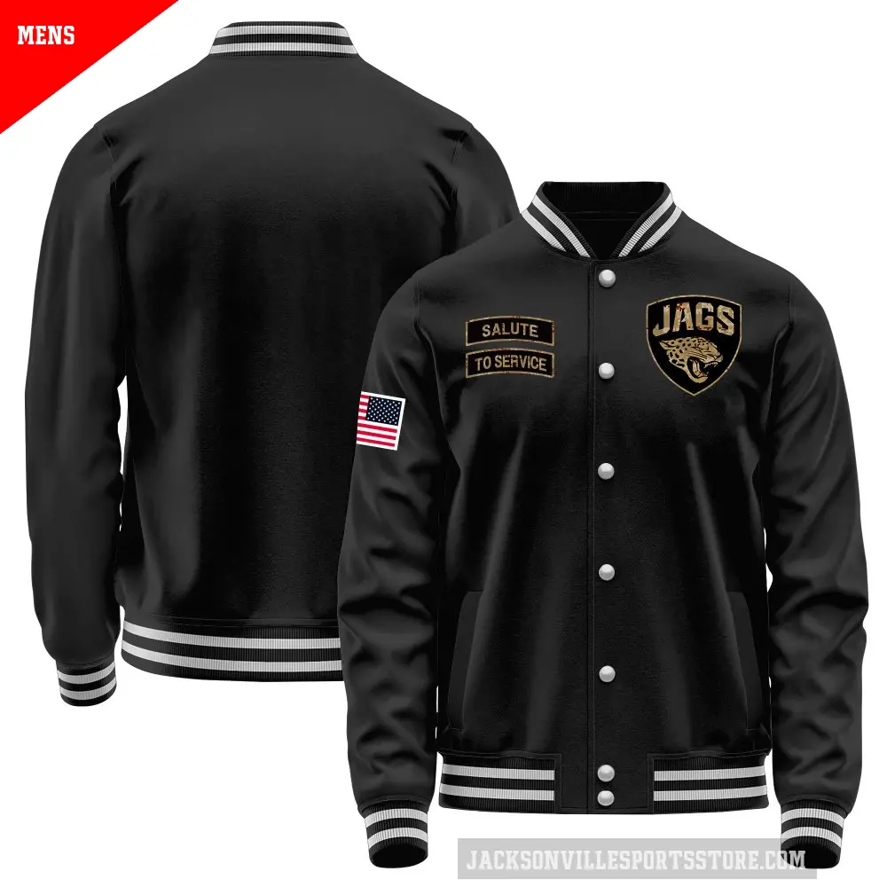 Men's Jacksonville Jaguars Black Salute to Service Sideline Performance Jacket